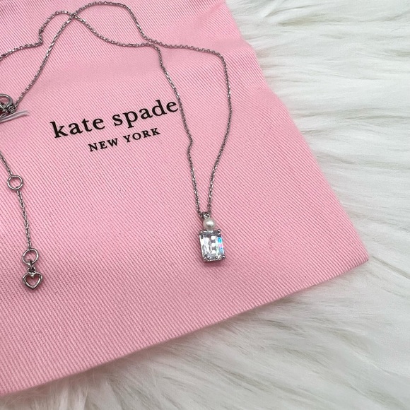 Kate Spade Bouquet Toss Stone Pendant Necklace - Picture 6 of 7
